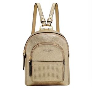 HENRI BENDEL Backpack Metallic Gold LIKE NEW